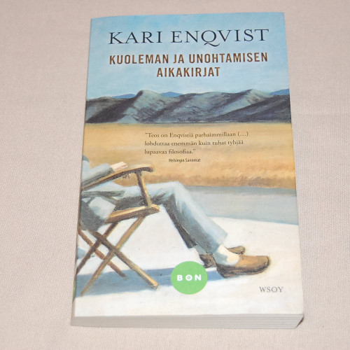 Kari Enqvist Kuoleman ja unohtamisen aikakirjat